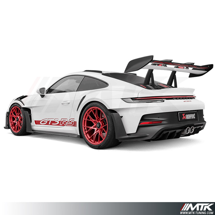 Echappement Akrapovic pour Porsche GT3 RS (992)